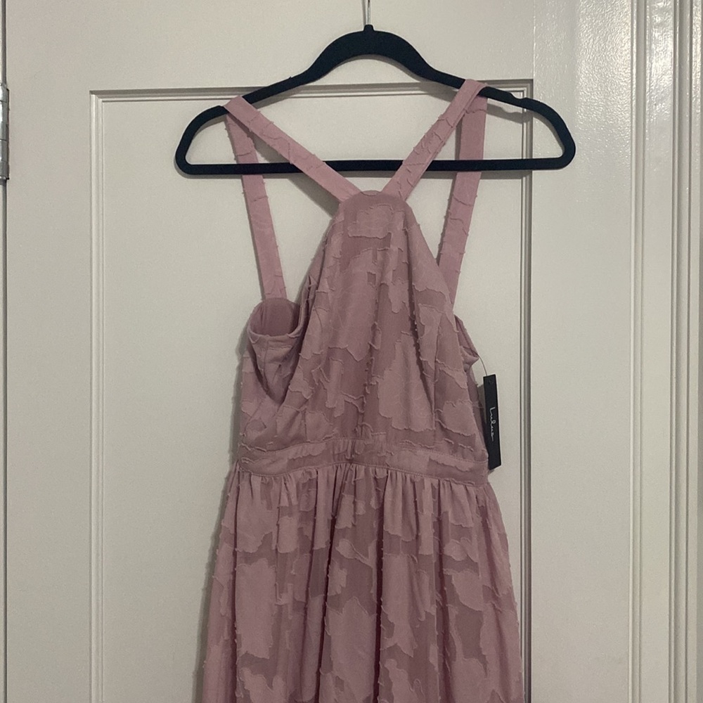 Maxi Blush Lulus dress - Picture 2 of 6